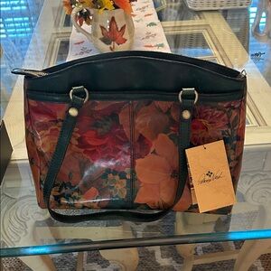Patricia Nash Multicolor Floral Shoulder Bag